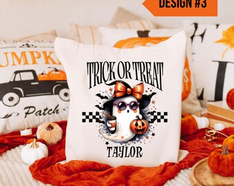 Personalized Halloween Tote Bag, Trick-or Treat Bag, Kids Trick or Treat Bag, Halloween Candy Bag, Halloween Candy Sack, Halloween Treat Bag