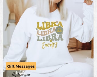 Libra Energy Sweatshirt, Big Libra Energy Shirt, Zodiac Lover Gift Shirt, Birthday Party Gift, Sign Pullover, Libra Shirt, Astrology Shirt