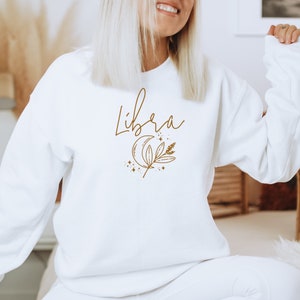 Libra Sweatshirt / Libra Shirt / Libra Gift / Libra Hoodie / Libra Zodiac Birthday Gift / Zodiac Sweatshirt