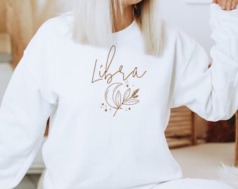 Libra Sweatshirt / Libra Shirt / Libra Gift / Libra Hoodie / Libra Zodiac Birthday Gift / Zodiac Sweatshirt