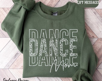 Dance Mom Sweatshirt, Dance Mom Crewneck, Mom Shirt, Dance Sweatshirt, Mama Sweatshirt, Mothers Day Gift, Dance Gift