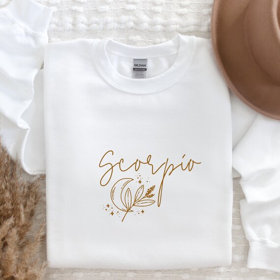 Scorpio Sweatshirt / Scorpio Shirt / Scorpio Gift / Scorpio Hoodie / Scorpio Zodiac Birthday Gift / Zodiac Sweatshirt