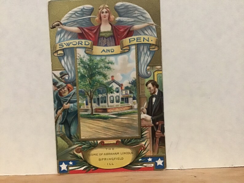 Int\u2019l Art Pub some issues LINCOLN ANTIQUE POSTCARD Co.