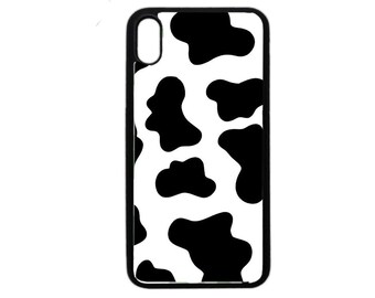 Hoesje met koeprint | Koeienprint | accessoires | elektronica | op maat | iPhone | sublimatie | cadeau | ontwerp |