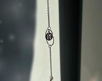 Pet Love Suncatcher, Window Crystal Hanging Charm, Rainbow Bridge Keepsake