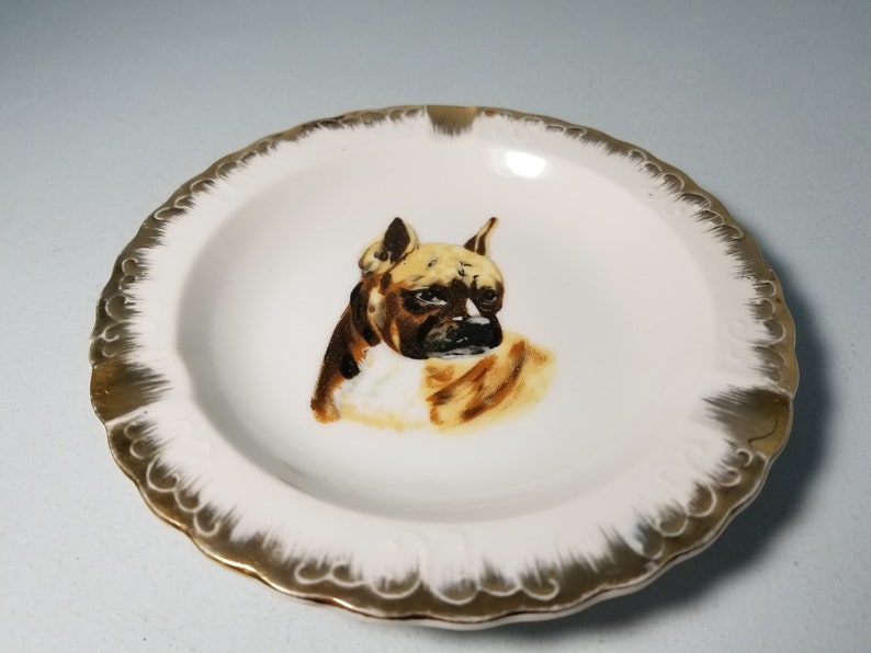 Boxer Dog Ashtray