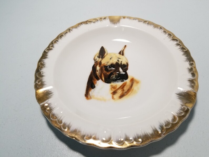 Boxer Dog Ashtray