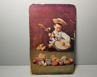 1910 EASTER POSTCARD