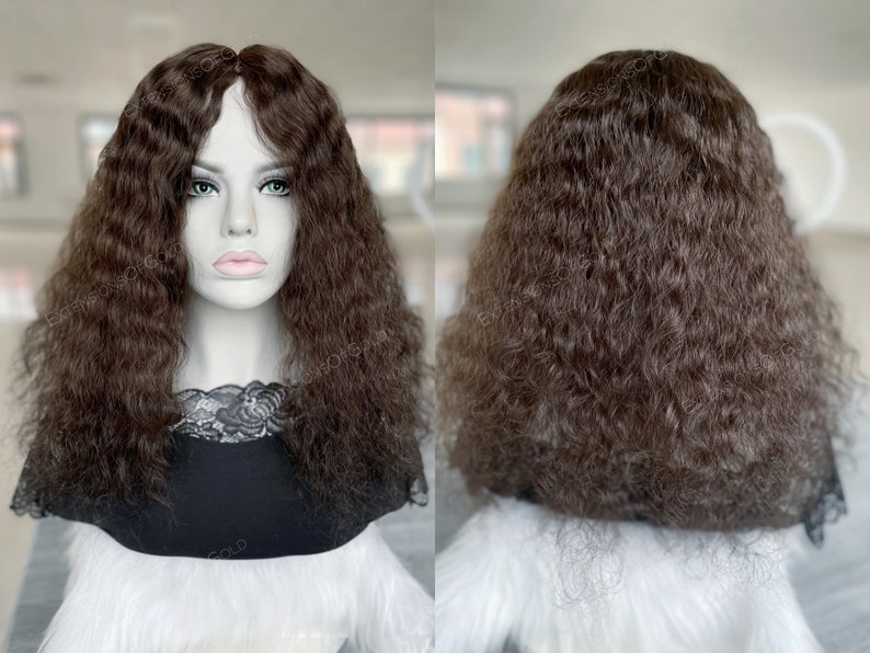 Luxury Hair Topper 8x8 Silk Top Stretch Net Base Prestyled 16 Dark