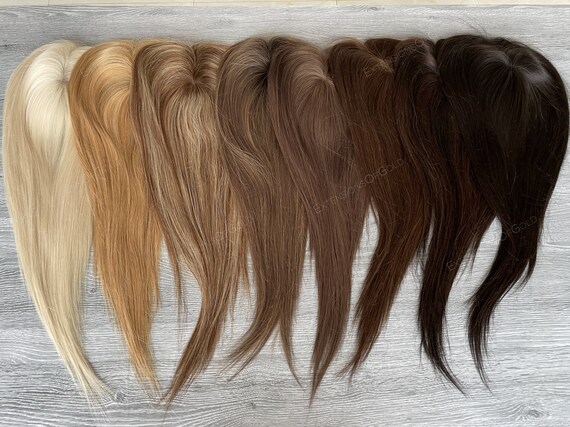 Human hair top pieces for sale cheap