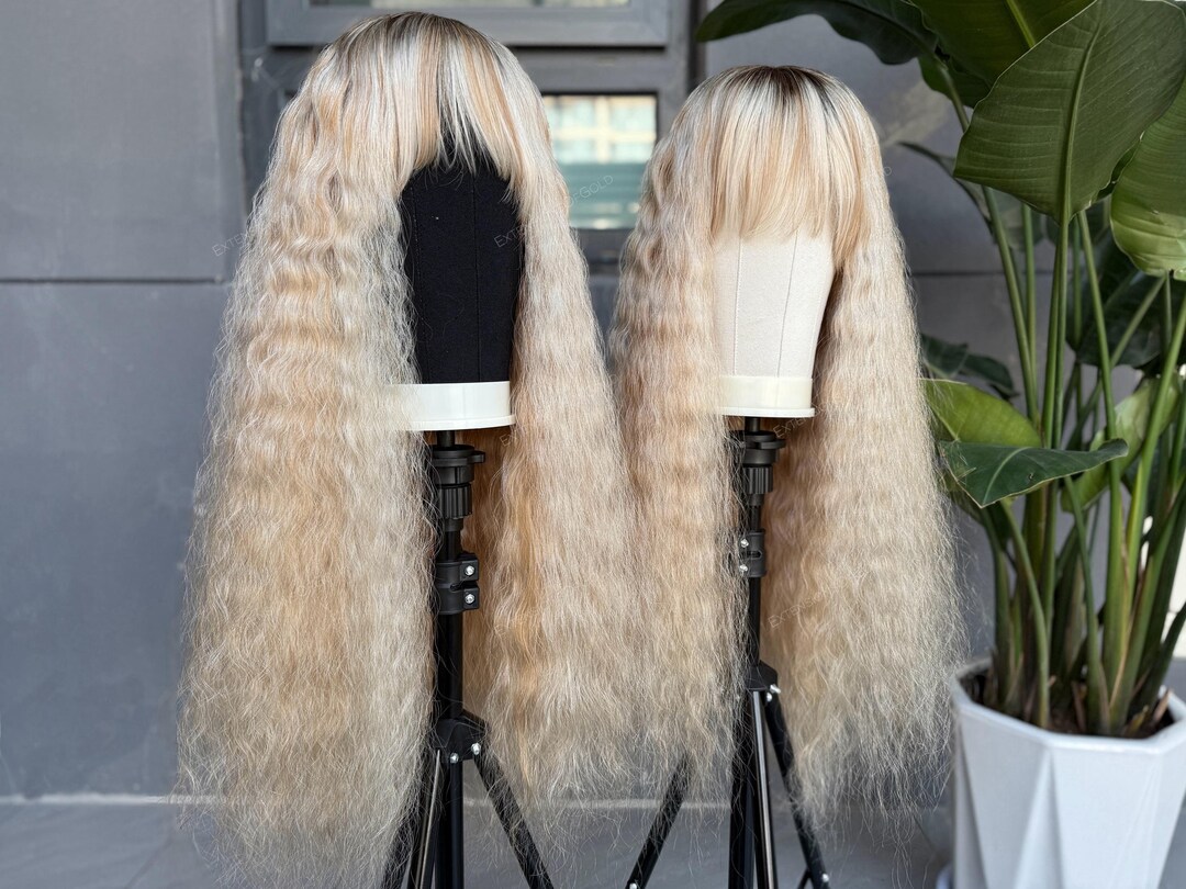26-Inch Synthetic Hair Topper with Bangs for Volume and Length Amazon.com : Molefi Hair Topper 26inch Curly Hair Topper  main image 4
