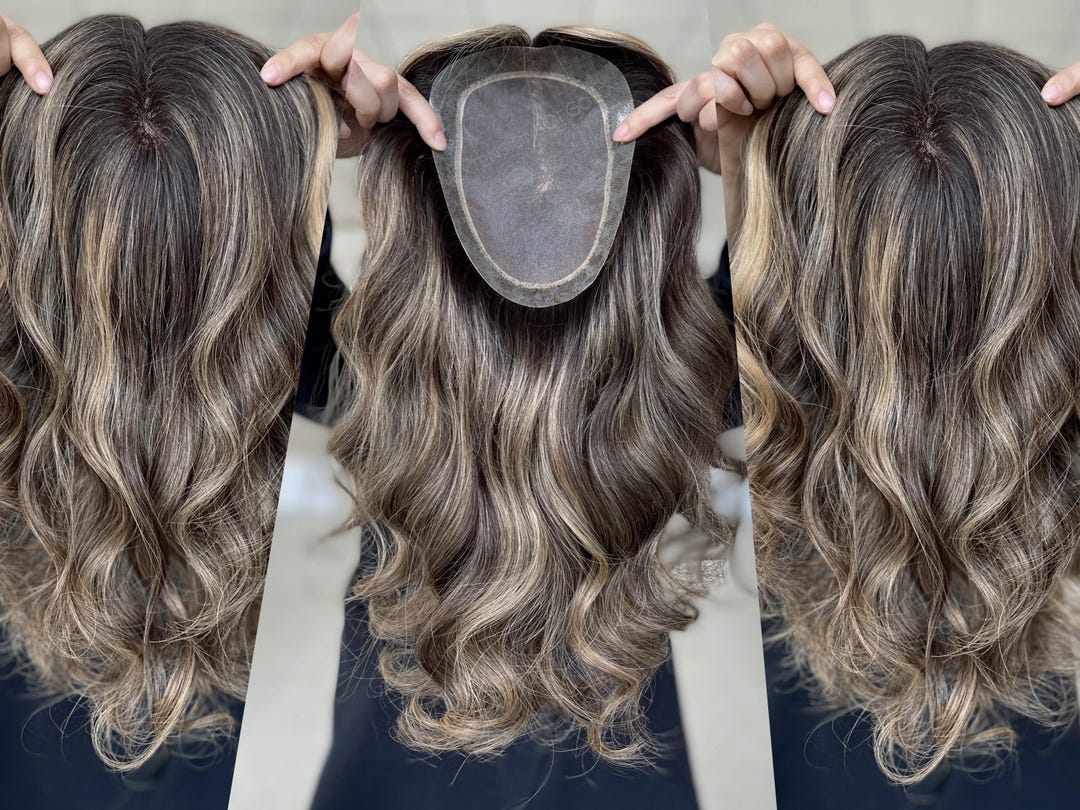 Clipless Hair Topper 6x8 display picture 2