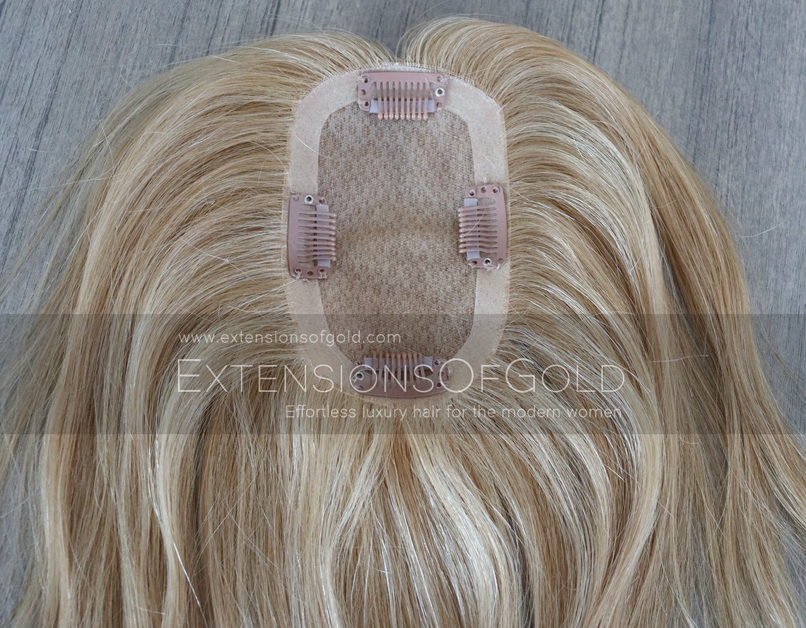 3x5 Silk Base Hair Topper Customized 10 Premium Etsy