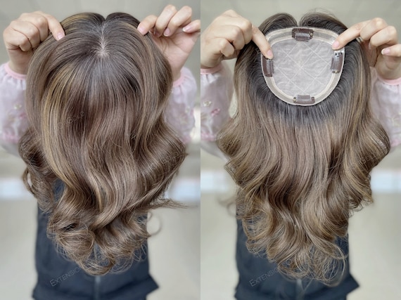 Mid Volume Hair Topper 5x5 display picture 3