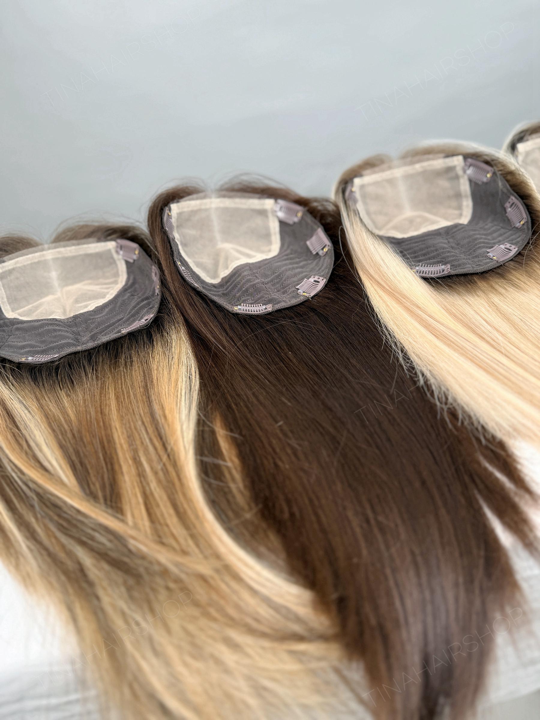 Closed Lace Hair Toppers, 8x8