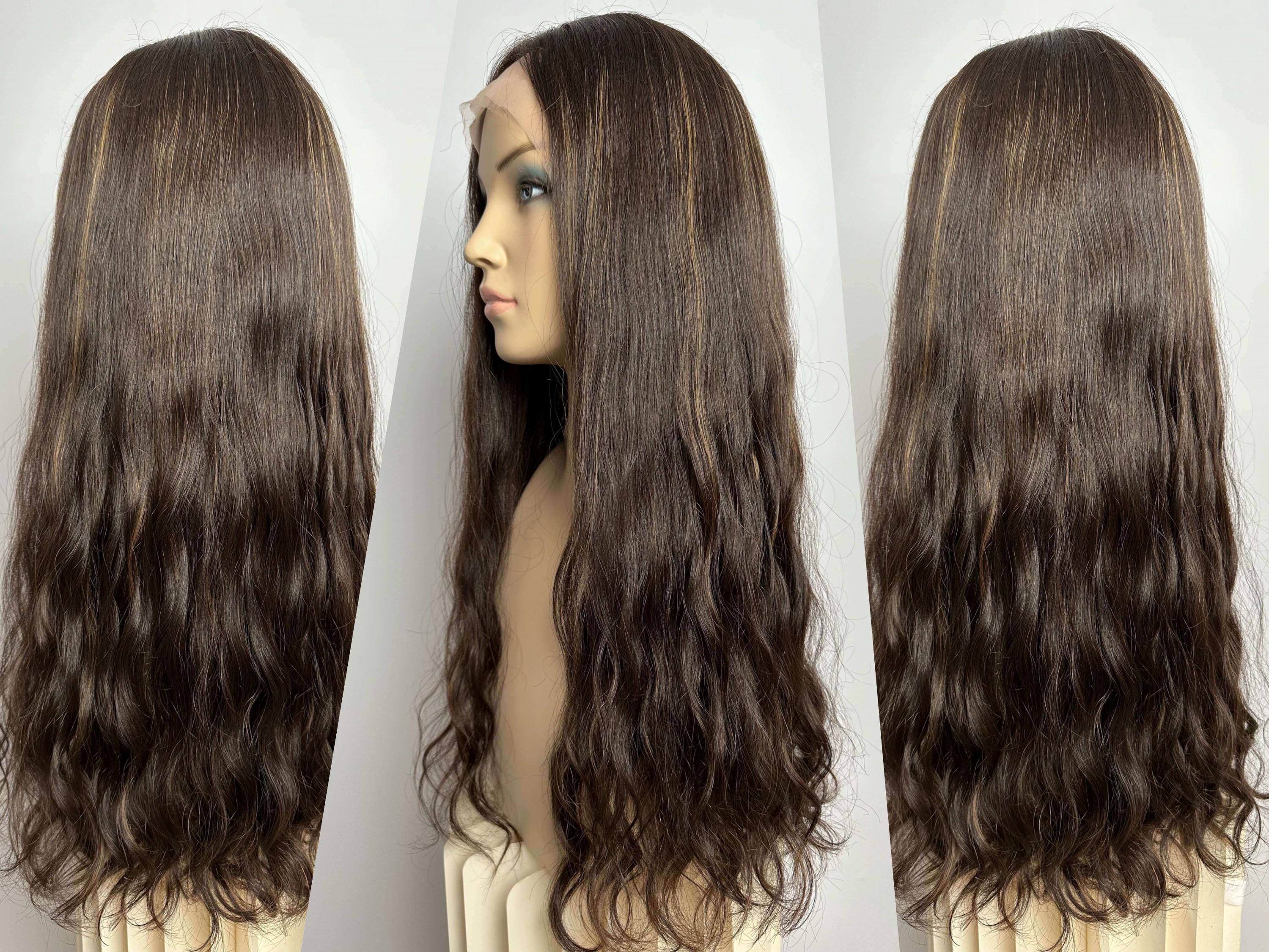 Retine Per Capelli Marroni - 25 Pezzi - Invisibili, Elastiche Fino A 50cm - Per Lavoro E Danza - Foto 8