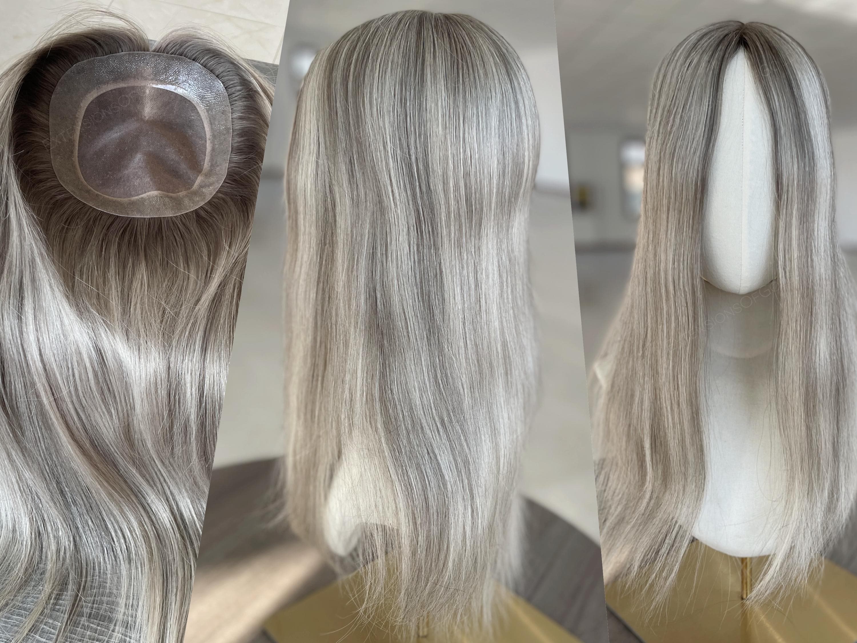 Clipless Hair Topper 6x6.5