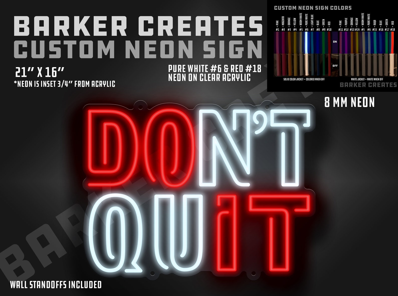 dont quit neon dont quit neon
