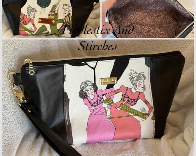 Ghastlie Knitters Project Bag