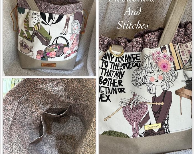 The Ghastlie Knitters Project Bag