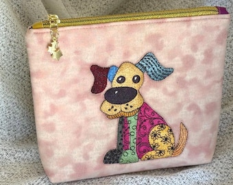 Embroidered Pooch Pouch