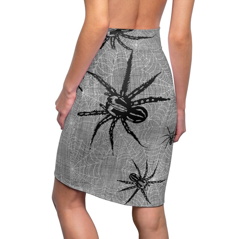 Spider Skirt and Mask optional Black Spiders  Etsy