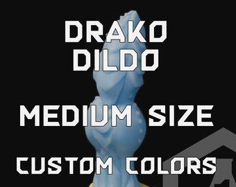 Drako the Dragon dildo - Medium size - Custom colors