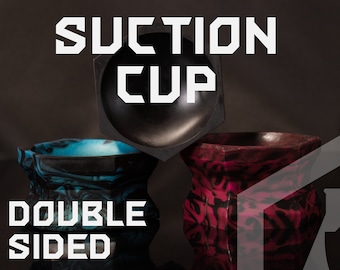 Suction Cup (Double-sided) - Platinum Silicone