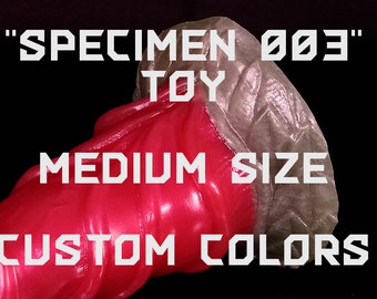 Specimen 003 - Plant type monster dildo - Medium size - Custom colors