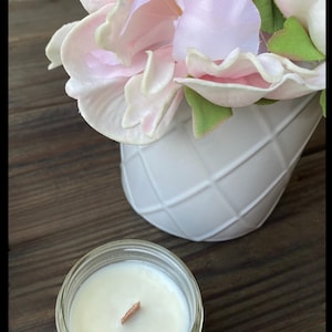 Homemade 4oz. Mason Jar Soy Candle
