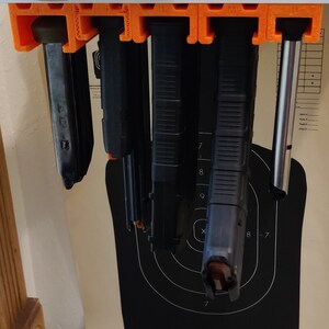 Under Shelf Various Gun Magazine Baseplate Holders