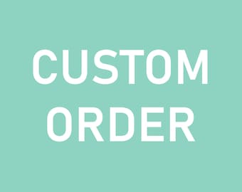 Pedido impreso en 3D personalizado