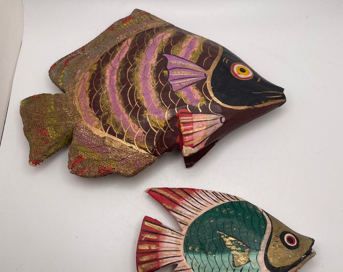 Pair of Ceramic Fish  Figurines
