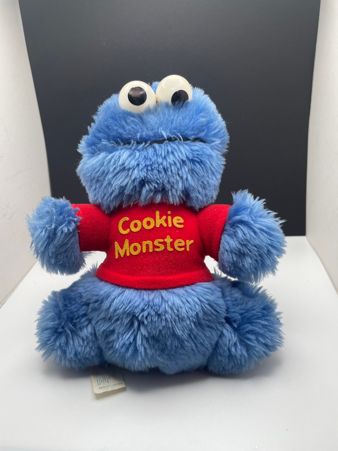 Vintage Playskool Cookie Monster Plush Rattle - Etsy