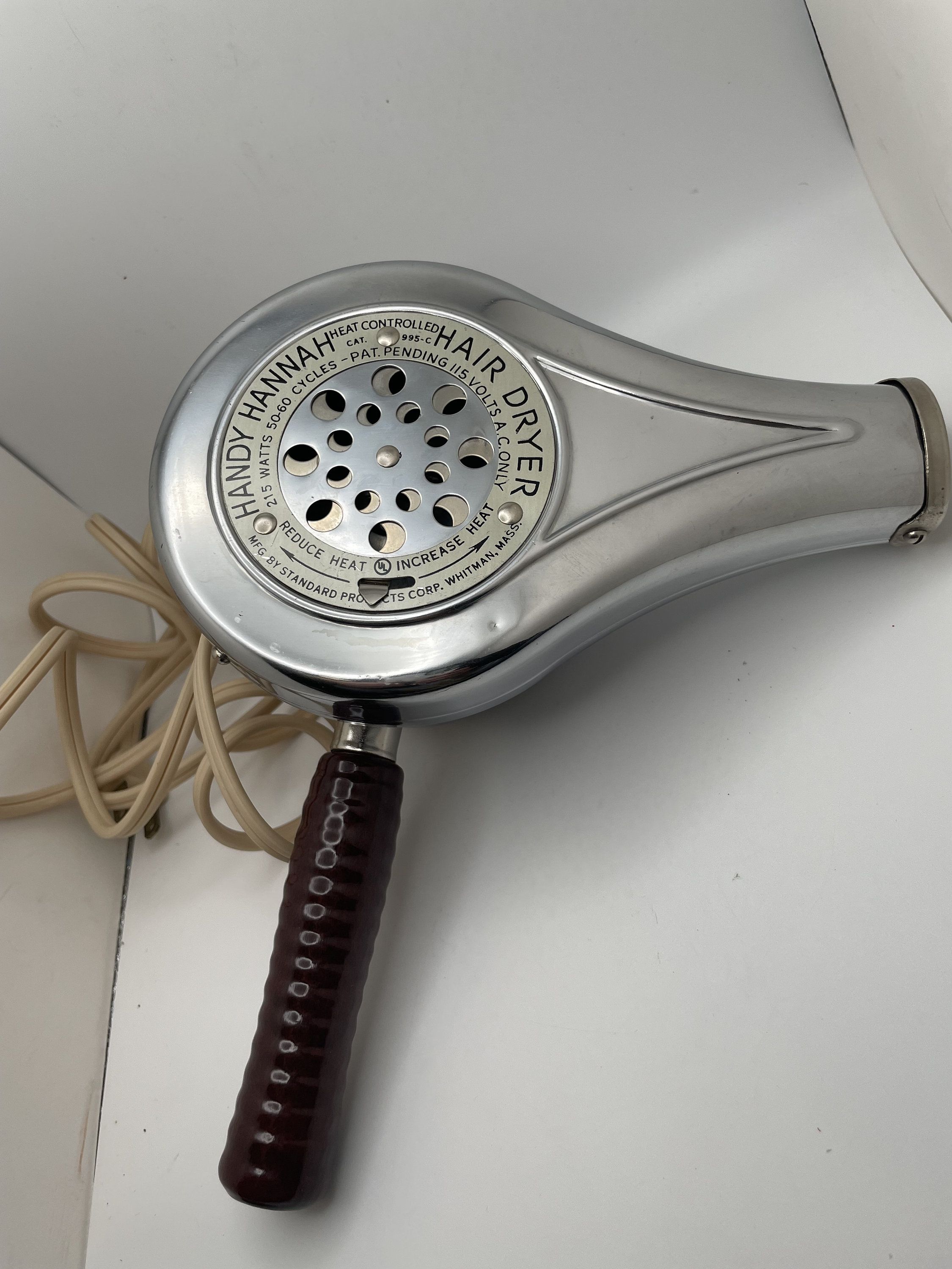 Vintage MCM Handy Hannah Hair Dryer - Etsy