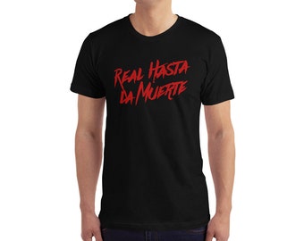 Sudadera real hasta la muerte new arrivals