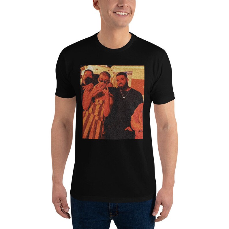 bad bunny drake shirt