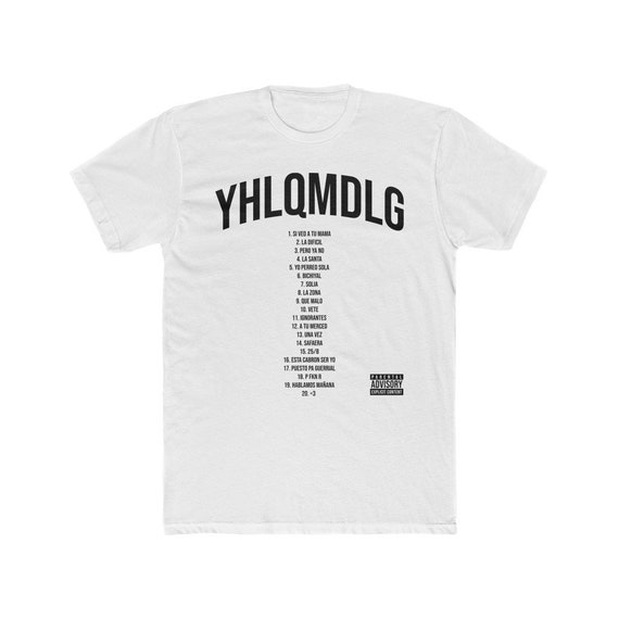 YHLQMDLG Tracklist Camisa Bad Bunny Bad Bunny YHLQMDLG Camisa Reggaeton Camisa Perreo Merch Bad Bunny Merch