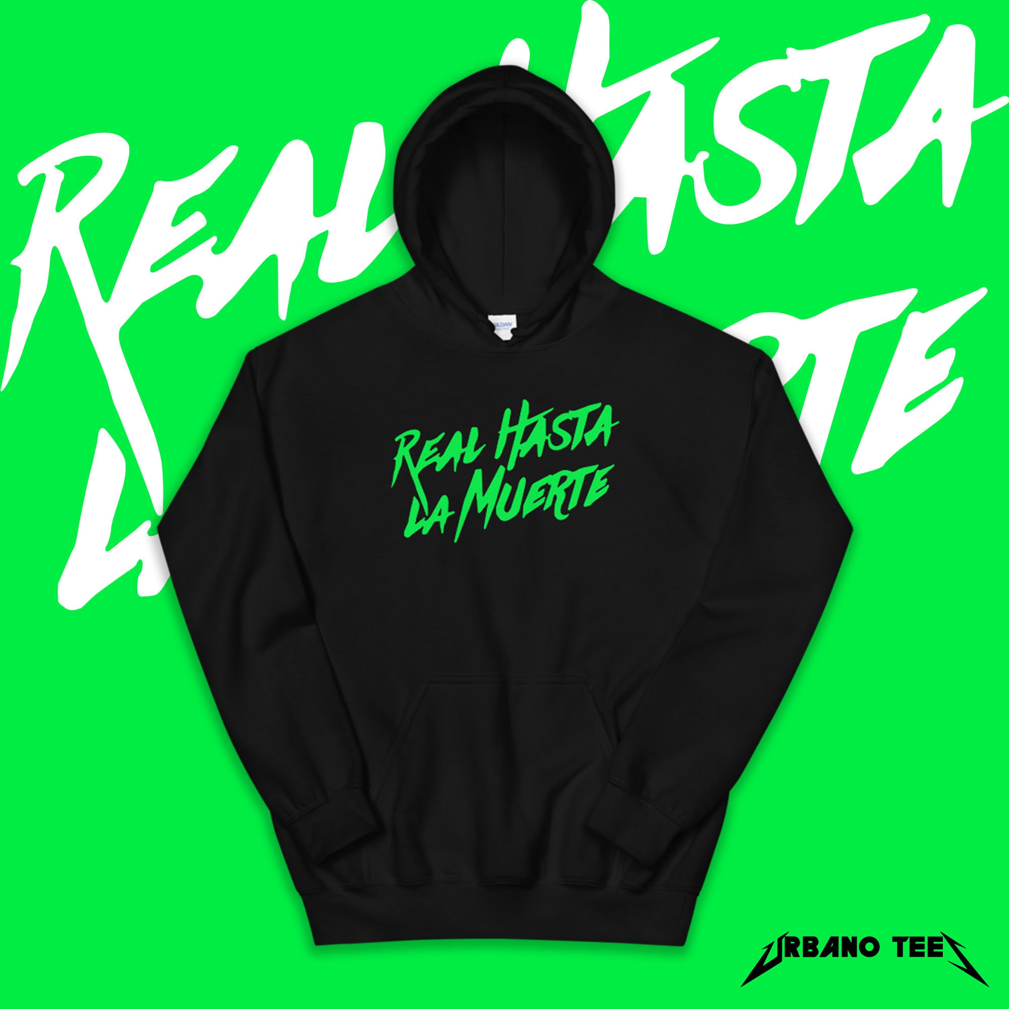 Anuel AA Real Hasta La Muerte Hoodie Doble A Urban Regueton Trap Unisex