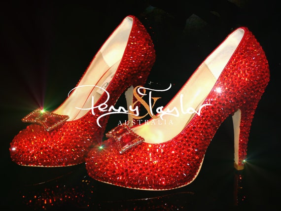 sparkly court heels