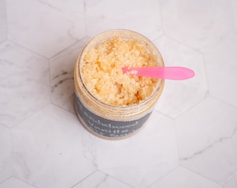 Exfoliating Salt Scrub - Natural