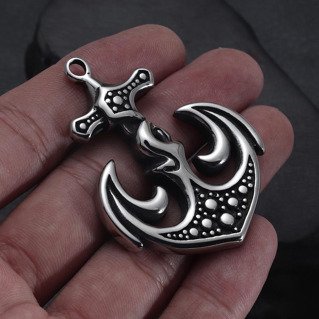 stainless-steel-anchor-pendant-etsy