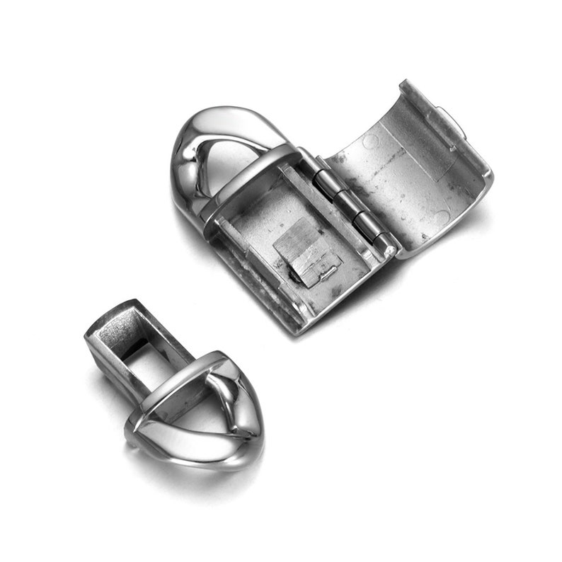 High Quanlity Stainless Steel Spring Clasps for Buba Chain Bracelet , Connectors , Mirror Finish Closure Jewelry DIY Accessories image 8