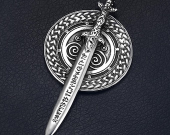 Viking Ulfberht Sword Stainless Steel Pendant