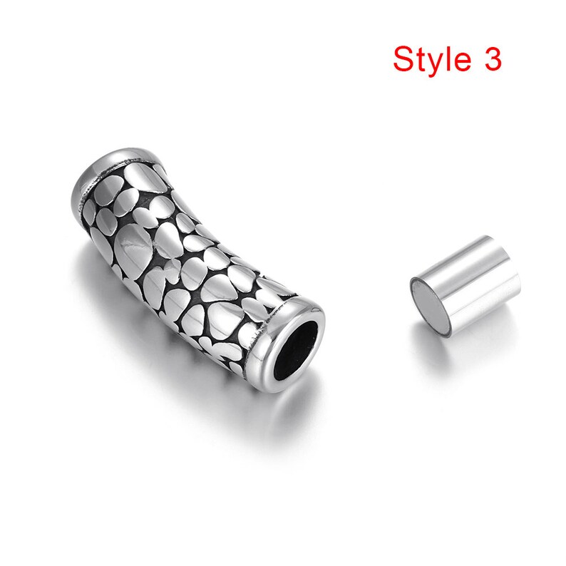 6mm Hole 316L Stainless Steel Clasps for Leather Etsy