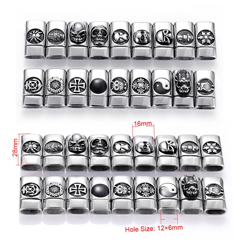 Stainless Steel Clasps for Leather Bracelet 126mm Etsy