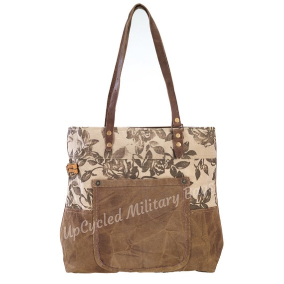 repurposed canvas bags