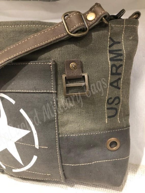 Purses made from military tents hotsell
