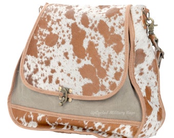 hair on hide backpack