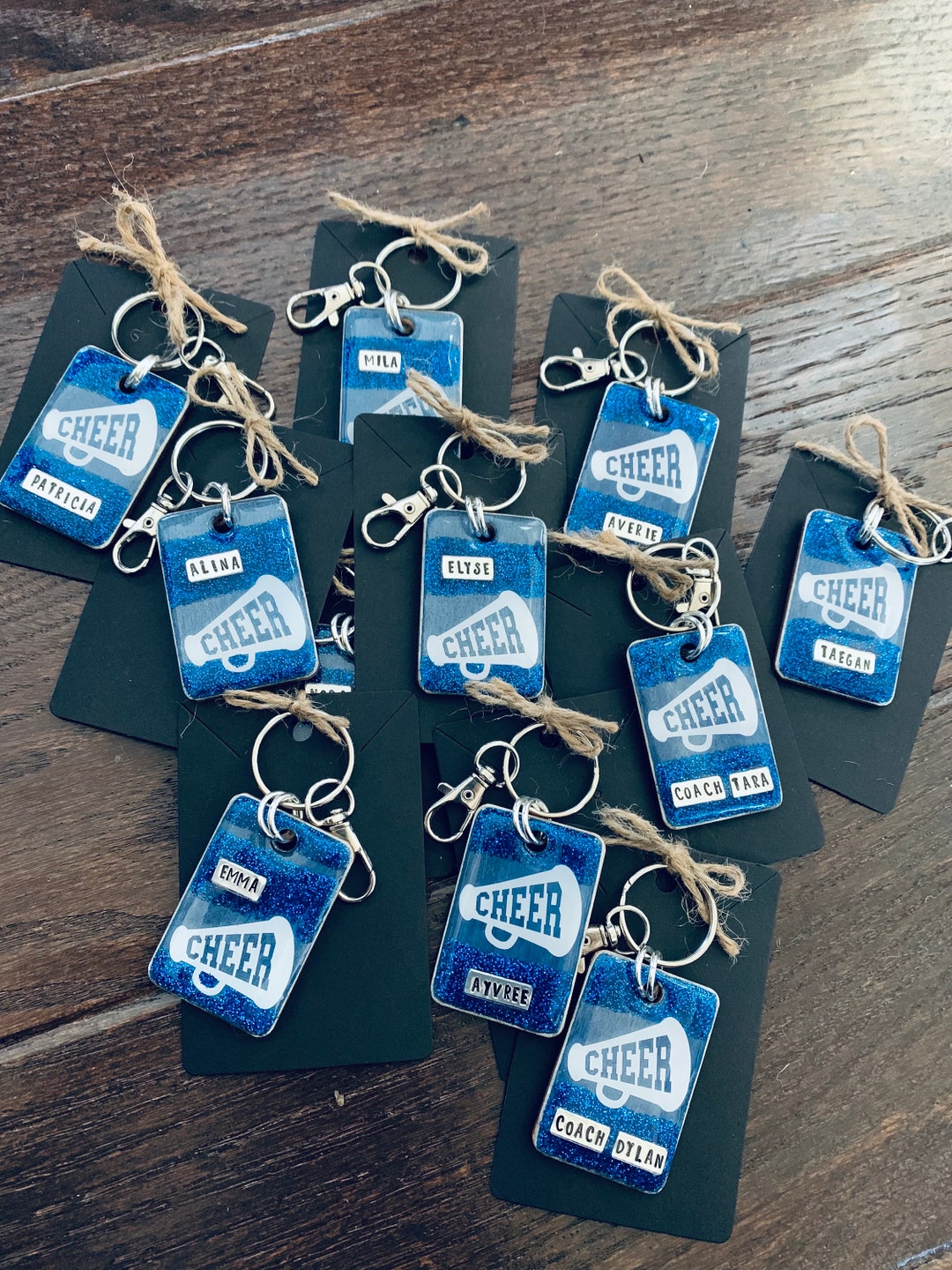 Team Gift, Bag Tag, Cheerleading Team Gift, Gift for Sports Team, Gift